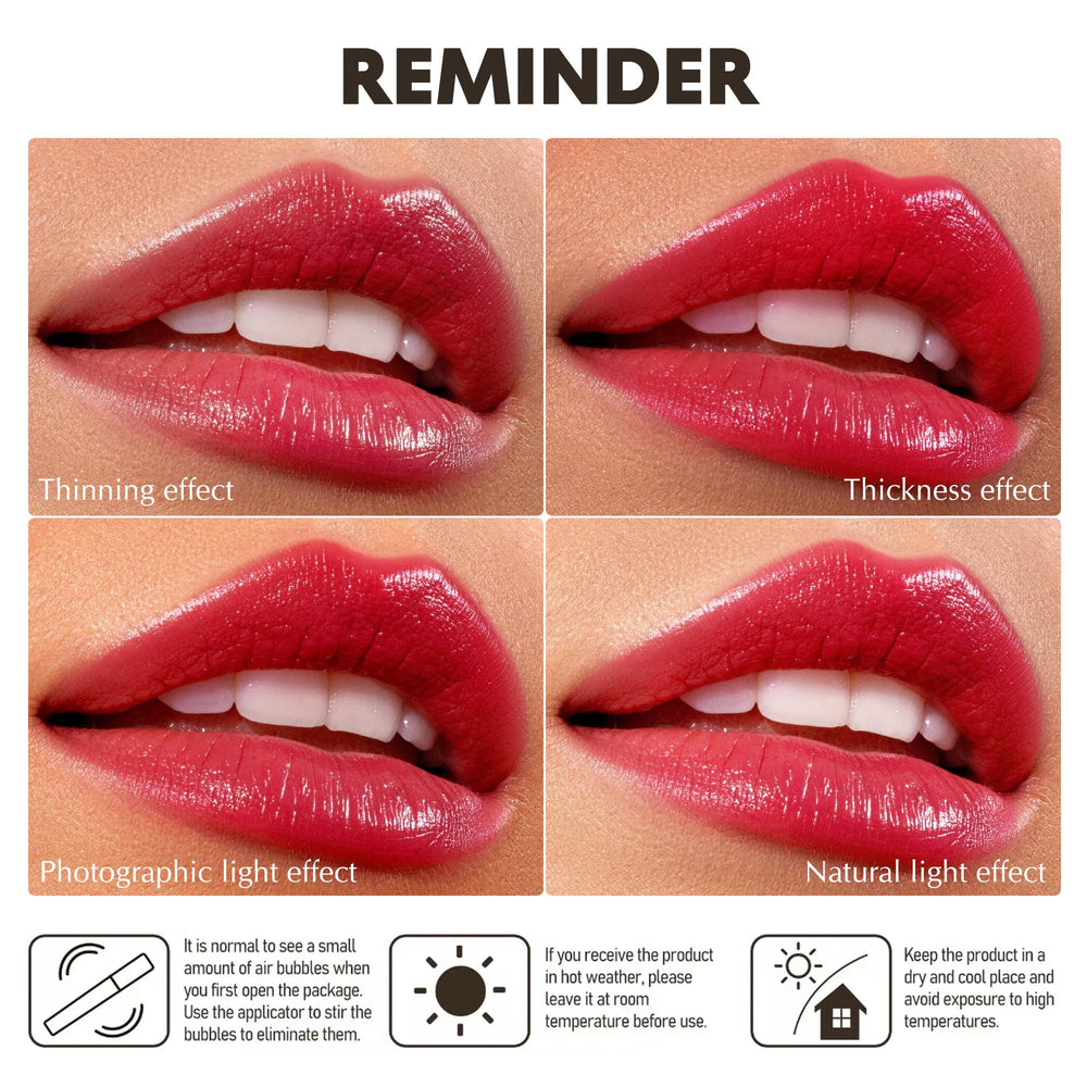 Depuplum longwear glossy finish ideal for a polished lip look
