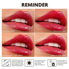 Depuplum longwear glossy finish ideal for a polished lip look