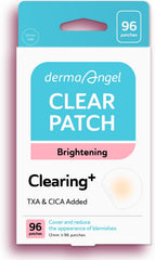 DERMA ANGEL dark spot patches on skin for targeted post-acne care.