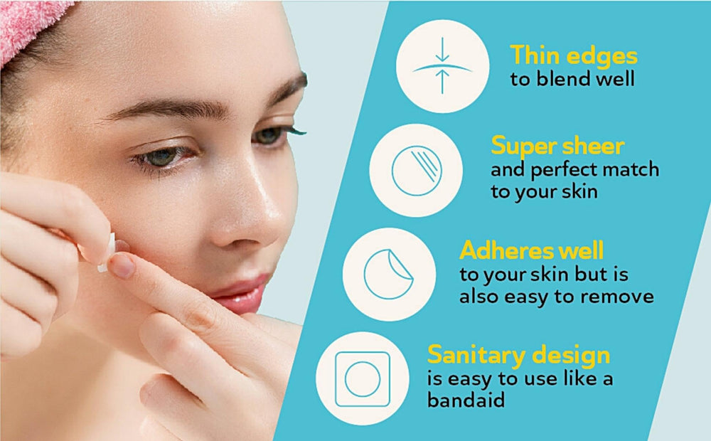 DERMA ANGEL Easy-open wrapper reduces touch during application.
