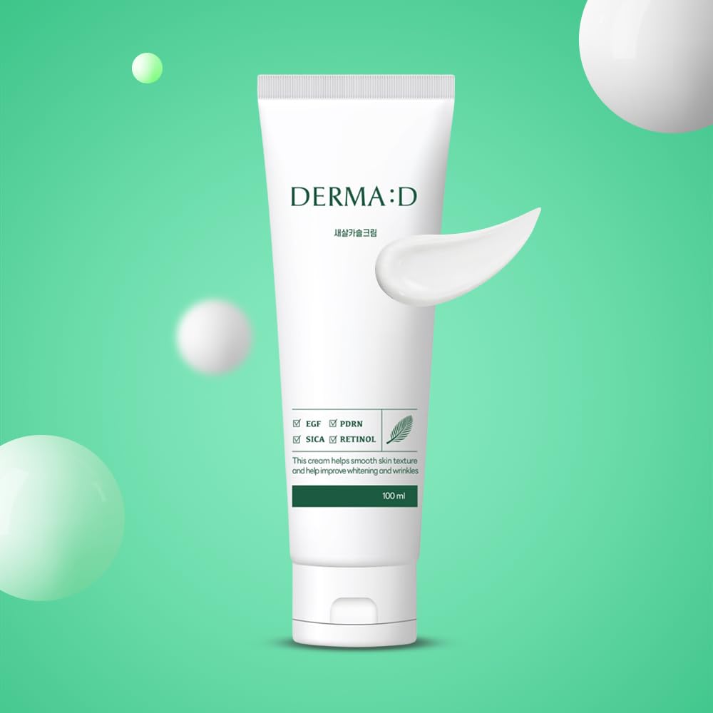 DERMA:D Radiance Boost Cream applied to skin demonstrating daily use.