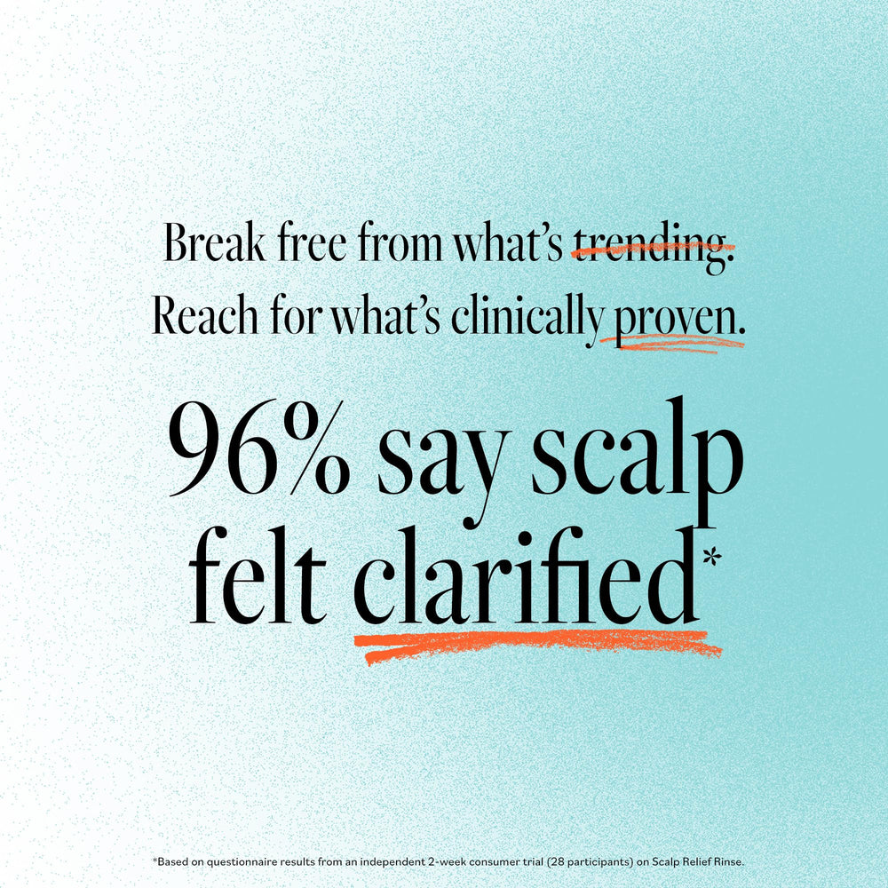 Derma-E Scalp Exfoliating Rinse pump dispense demonstrates easy application.