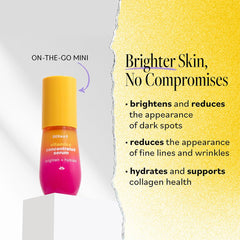 Derma E Vitamin C Serum pump bottle close-up, convenient morning routine application