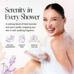 Derma-Nu hydrating formula nourishes without drying the skin.