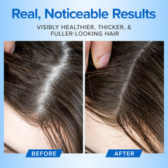 DermaChange color-treated hair shine image highlighting enhanced body