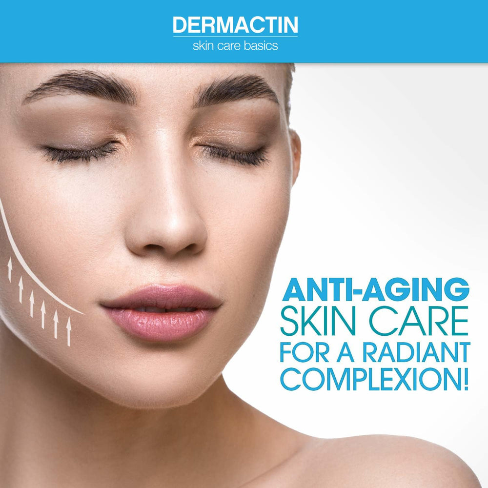 Dermactin bright-eyed look is achievable with regular gentle application.