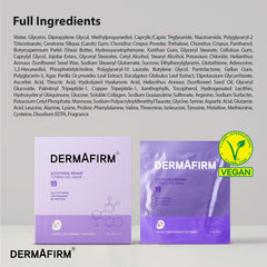 Dermafirm brand front shot showcases premium packaging.