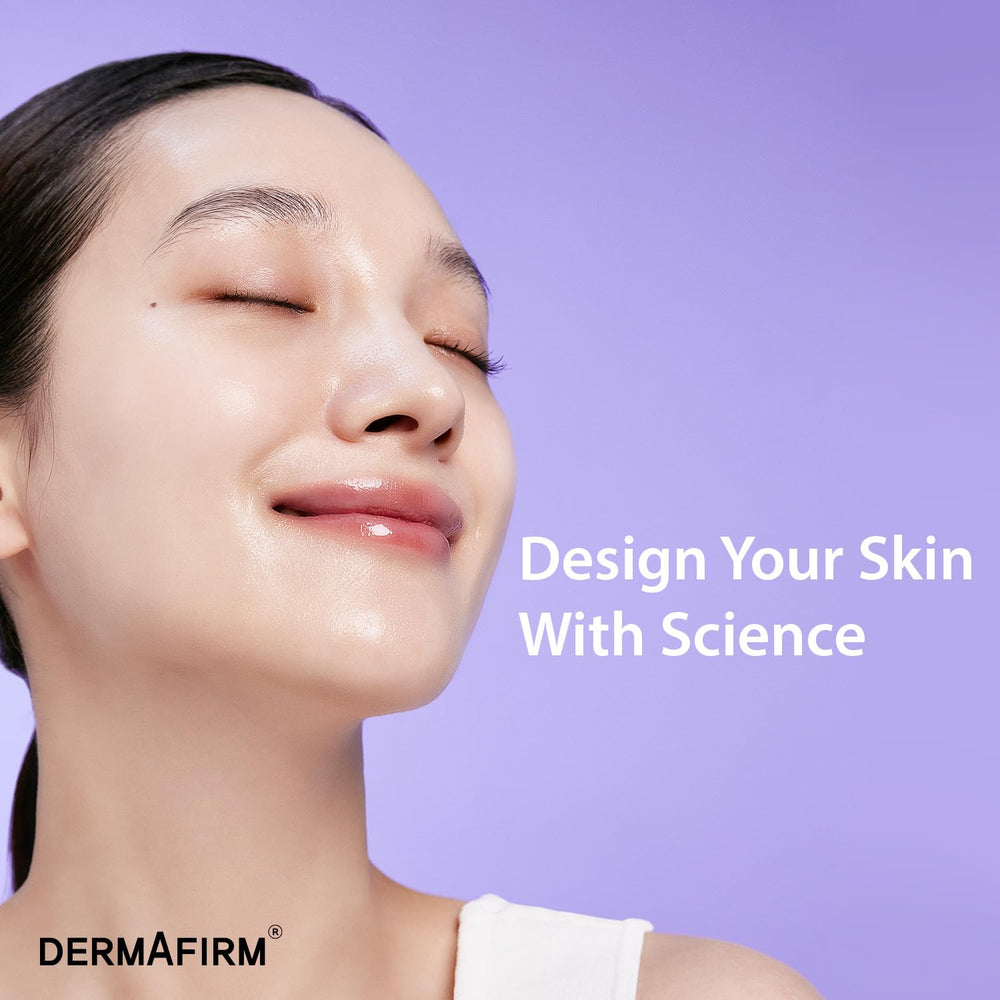 Dermafirm glass-skin vibe after use from this image.