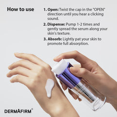 Dermafirm Korean skincare heritage lab branding scene reflects dermatological expertise.