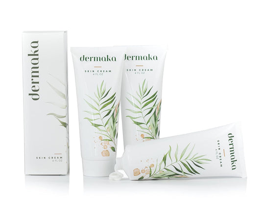 Dermaka Arnica Cream 2-pack bottle and packaging for calm care benefits