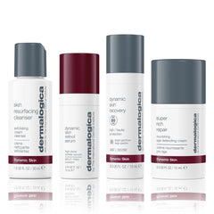Dermalogica Skin Aging Solutions Kit face cleanser for gentle cleansing and prep.