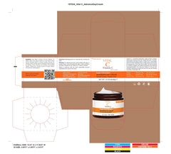 Dermapeutics Vitamin C face cream finish appears light and non-greasy.
