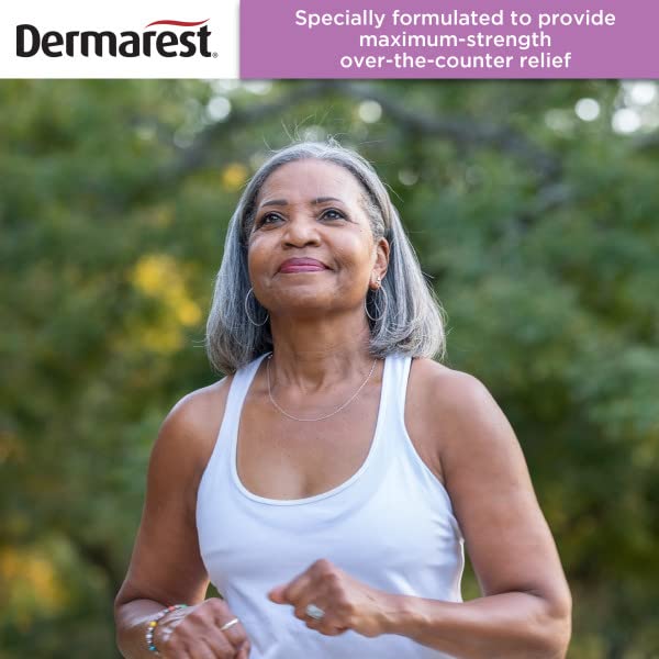 Dermarest psoriasis shampoo close-up label with active ingredients