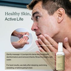 Dermasport SPF50 travel-size bottle ideal for workouts and trips.