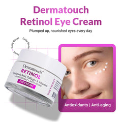 DERMATOUCH Apricot and rosemary antioxidants shown as part of the formula.