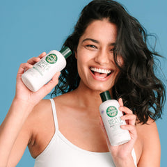 Dermaveen Oatmeal Conditioner label details show fragrance-free and sulfate-free formulation.