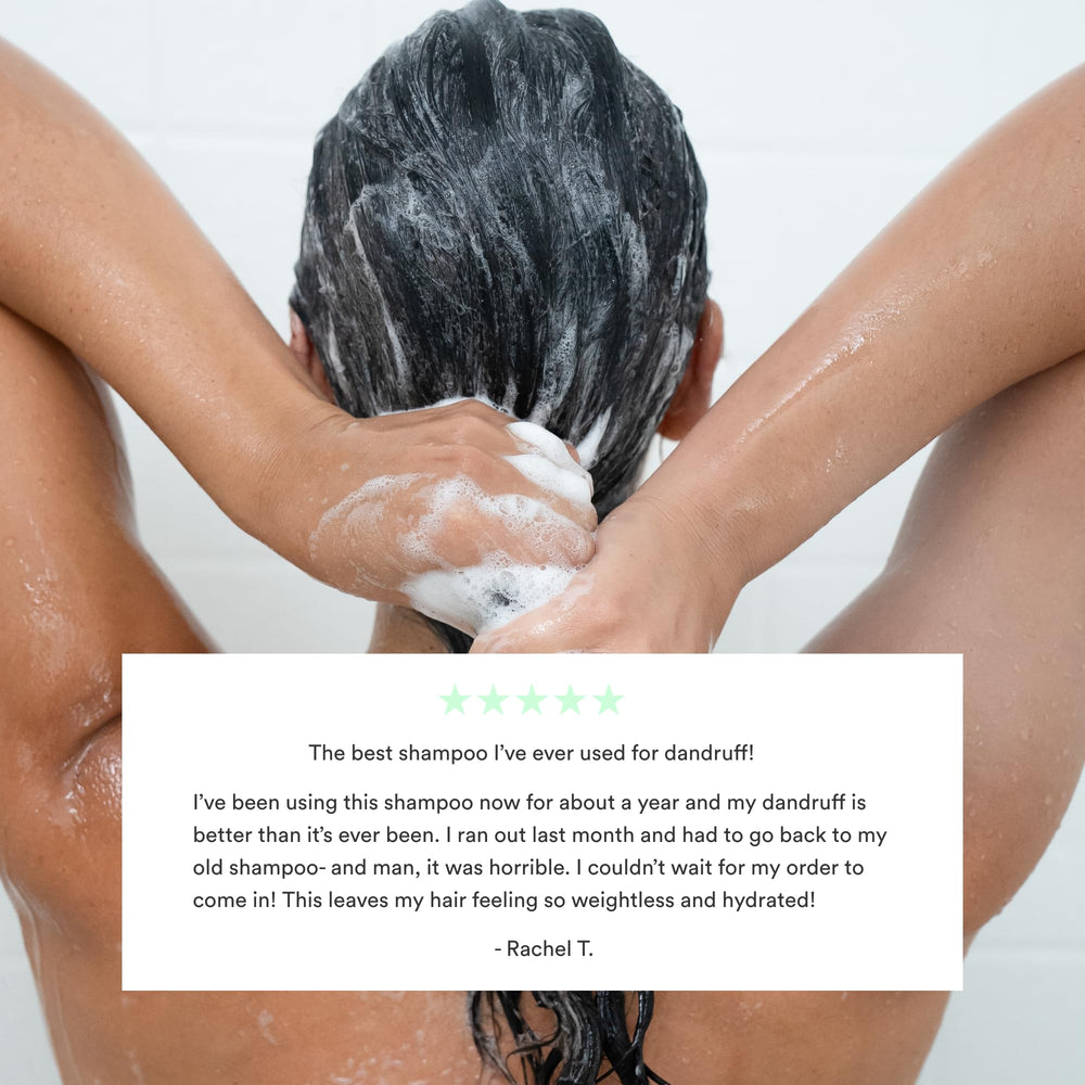Dermazen scalp therapy nourishes hair follicles for healthy feel.