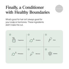 Dermazen Nourishing Conditioner in shower rinse delivers soft, nourished strands.
