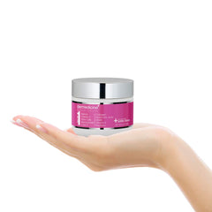 Dermedicine All-In-One Anti-Aging Cream label emphasizes premium ingredients and cruelty-free US production