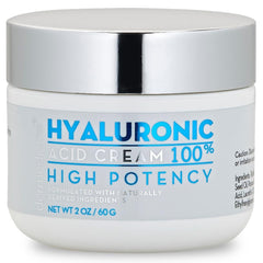 Dermedicine Hyaluronic Acid Cream jar closeup highlighting deep hydration