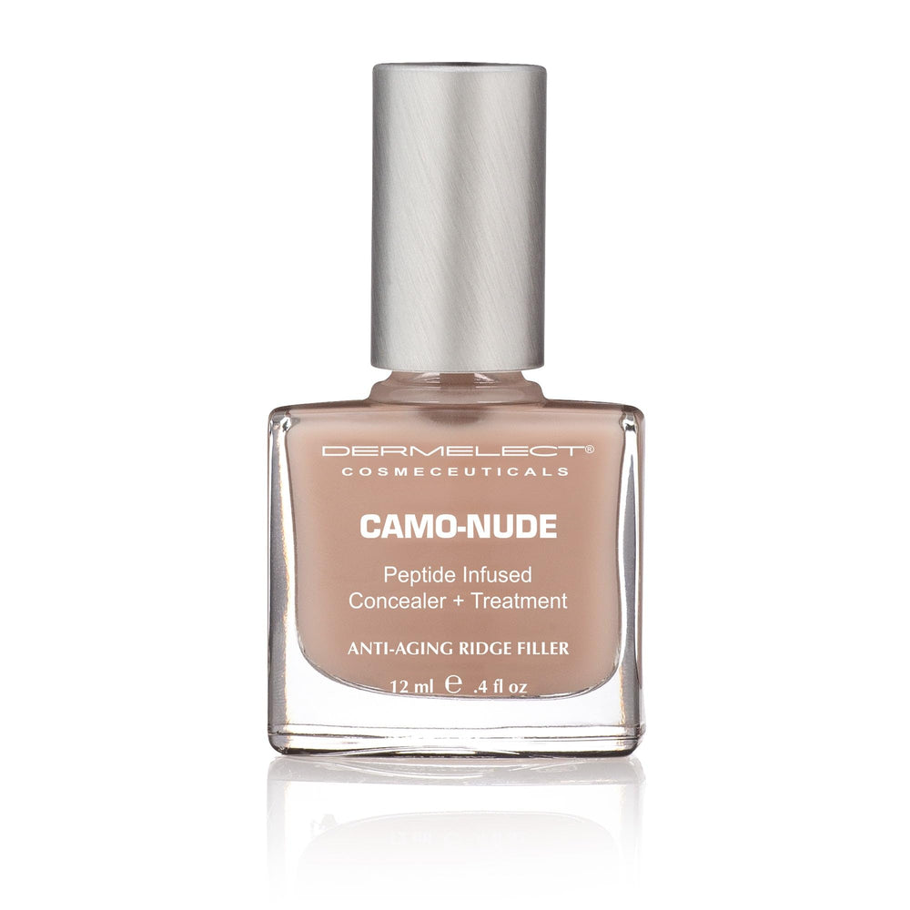 Dermelect Nail Ridge Filler-Surface-Smoothing evens texture for a polished base.