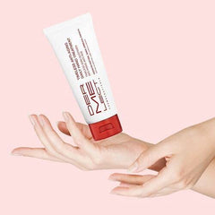 Dermelect Timeless Hand Treatment brightness contrast illustrates a more even-toned look