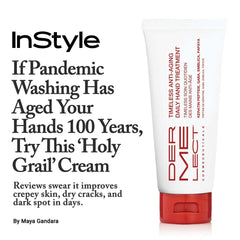 Dermelect Timeless Hand Treatment pump dispenses a light, hydrating moisturizer for washed hands