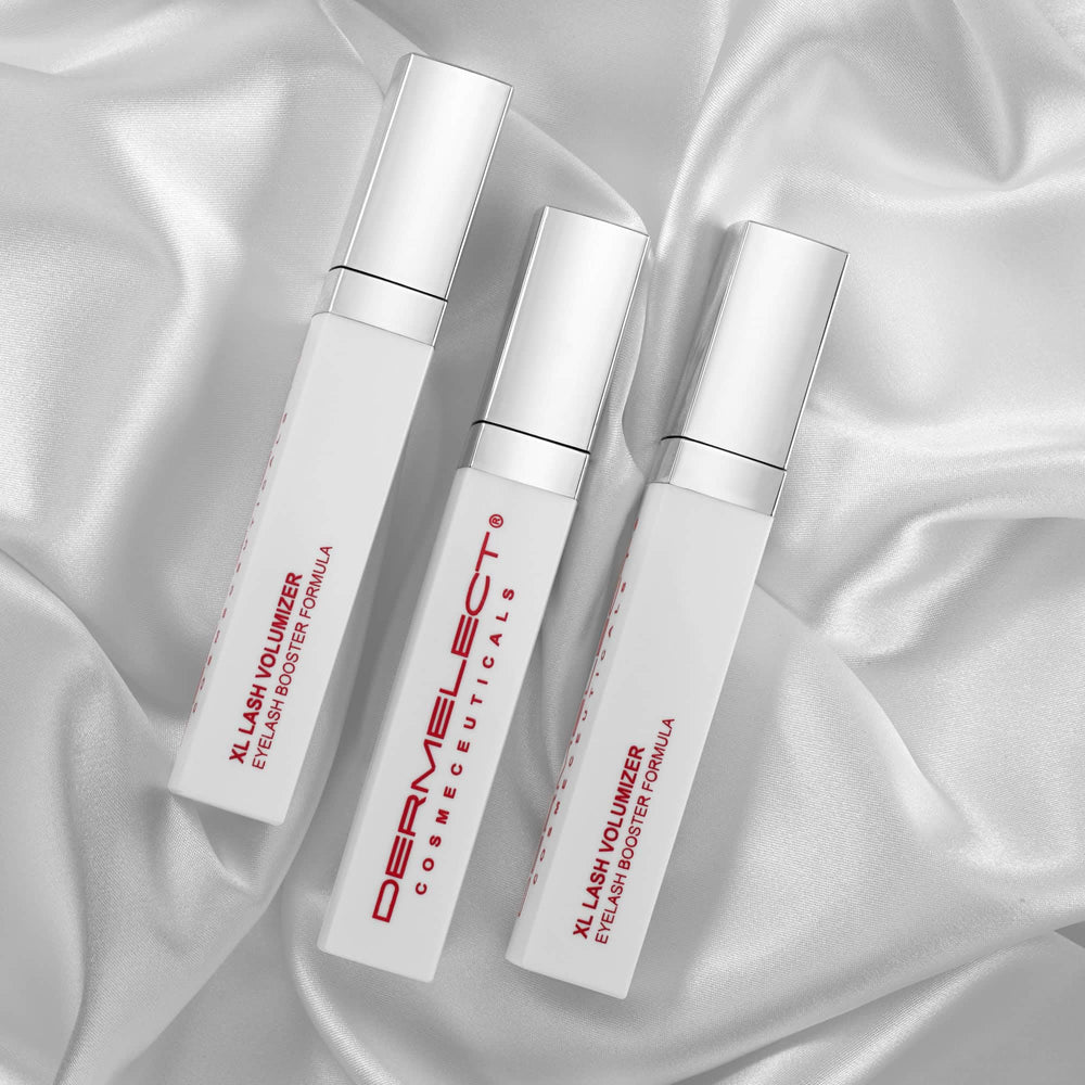 Dermelect XL Lash Volumizer brow use for fuller, more defined brows