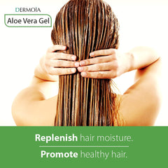 DERMOIA Aloe Vera Gel Suitable for all skin types, light and fast-absorbing