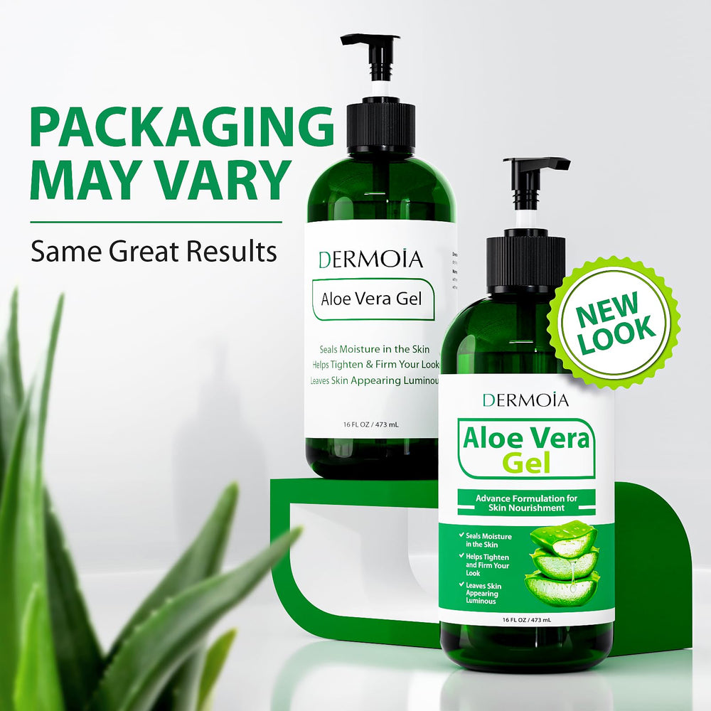 DERMOIA Aloe Vera Gel Apple Stem Cells supports skin elasticity and resilience