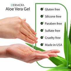 DERMOIA Aloe Vera Gel Face Hydration for dry skin, daily nourishment