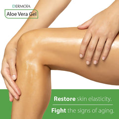 DERMOIA Aloe Vera Gel for sensitive skin provides soothing, non-irritating care