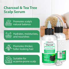 DERMOIA Horsetail and Saw Palmetto ingredients supporting scalp and hair health