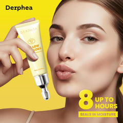 DERPHEA glossy light texture lip balm with non-stick feel