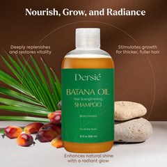 Dersie Batana Oil Shampoo lather forms rich foam during wash
