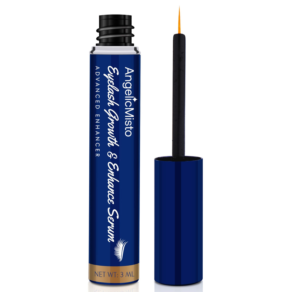 Dersie Eyelash Growth Serum bottle close-up for travel-friendly use