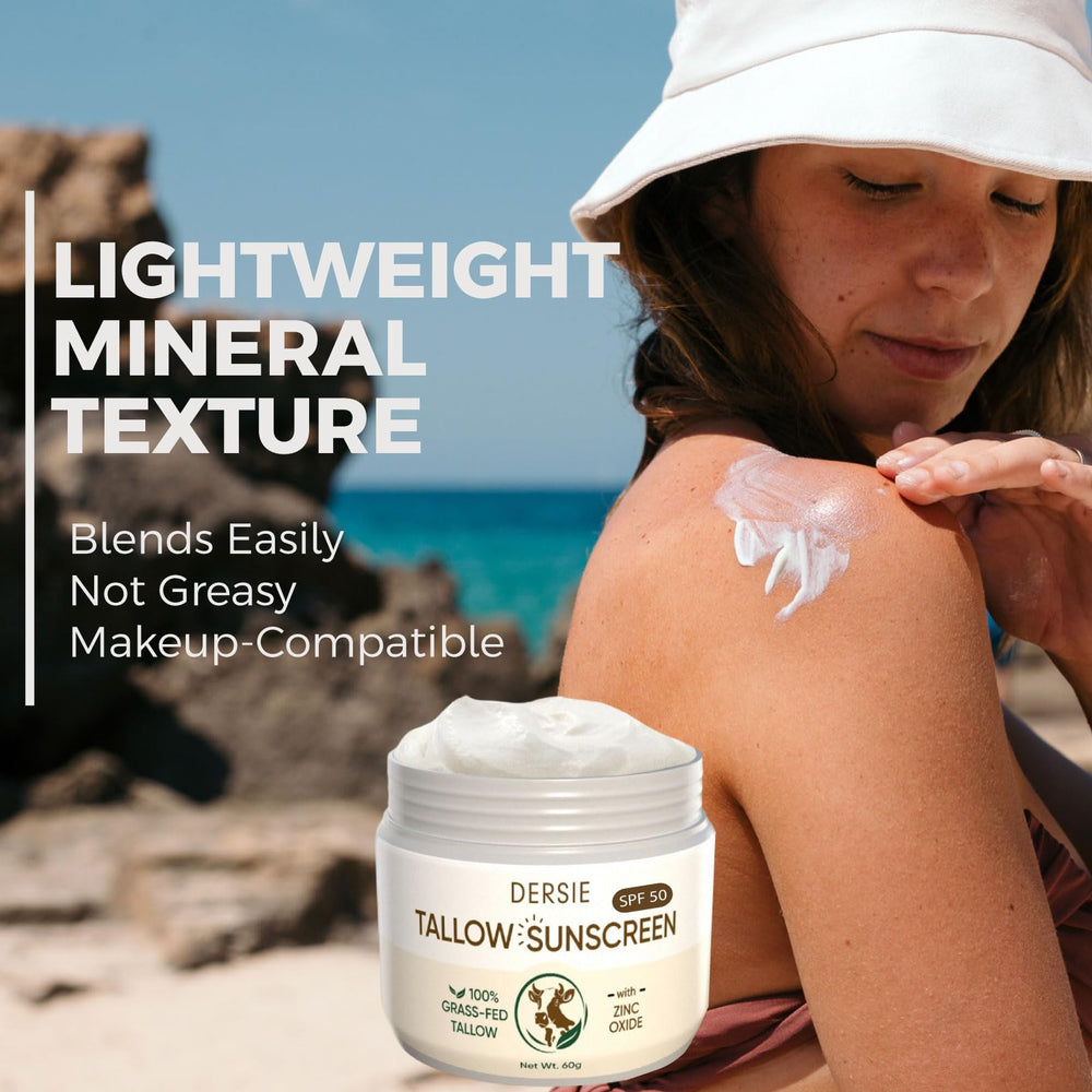 Dersie SPF 50 works on face and body for daily sun protection