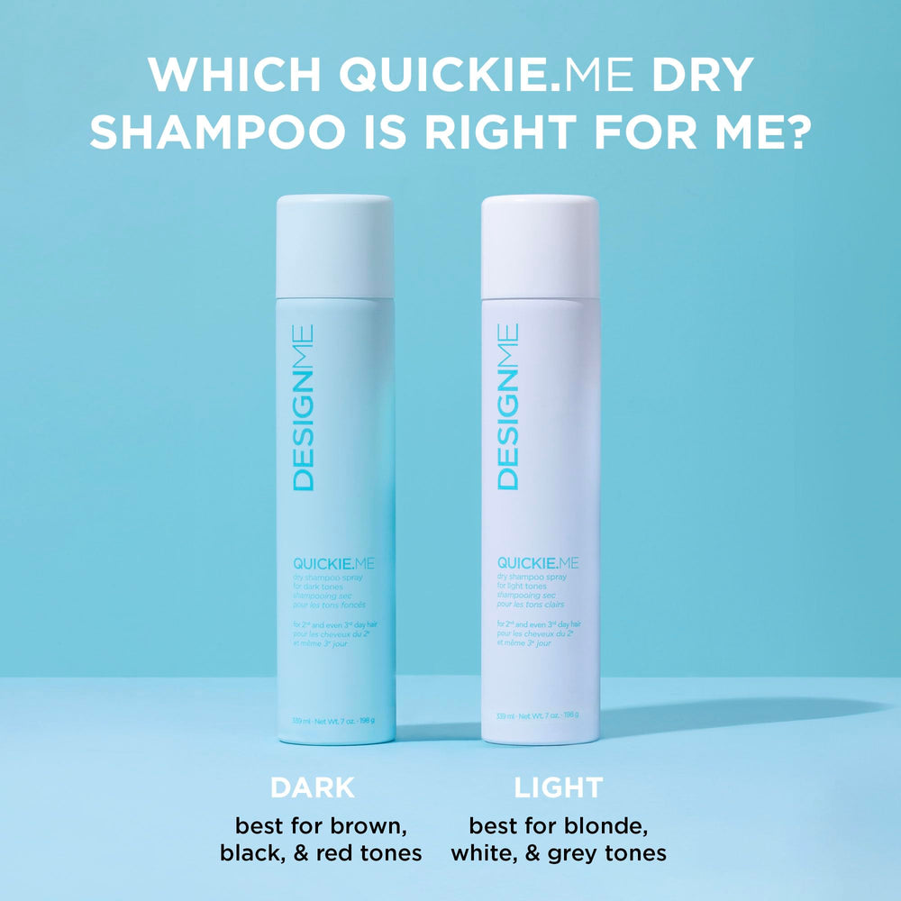 Design.Me QUICKIE.ME Dry Shampoo travel spray for on-the-go refresh