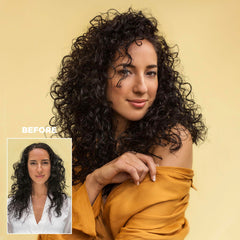 Design.Me Bounce.ME curl cream jar adds definition and moisture.