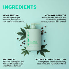 Design.Me GLOSS.ME Hydrating Shampoo with argan oil for moisturized strands