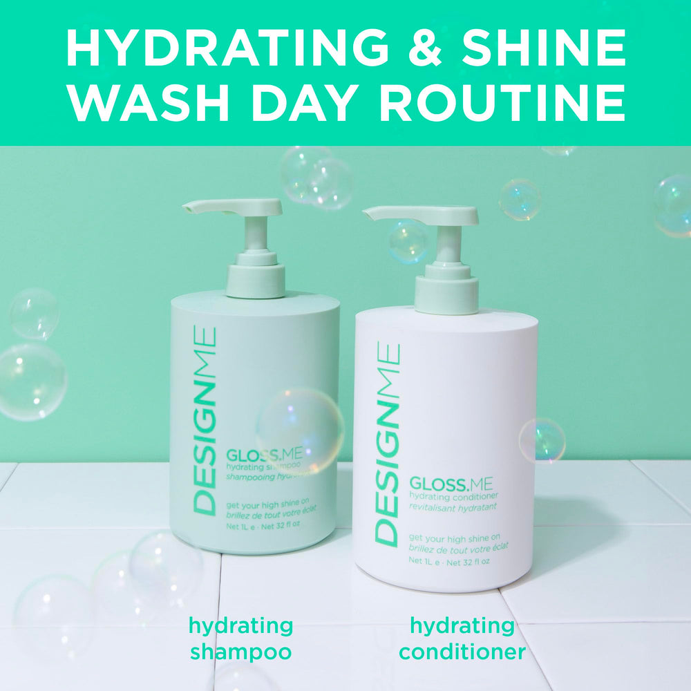 Design.Me Hydrating Conditioner argan oil nourishes each strand.