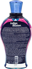 Devoted Creations Indigo Illusion packaging emphasizes color correcting formula and fresh nectar scent