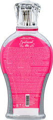 Devoted Creations Opalescent Tanning Lotion applied to skin showing even color and fade protection.