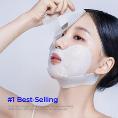 DEWYCEL exfoliating pad image for smoother skin before masking.