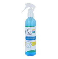 Deya Sweet Two-Phase Serum bottle close-up promoting hydration for curly hair