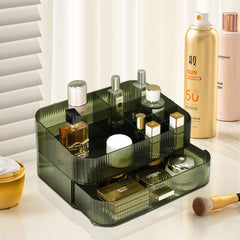 Dezzer stackable drawer system saves counter space and creates a tidy vanity
