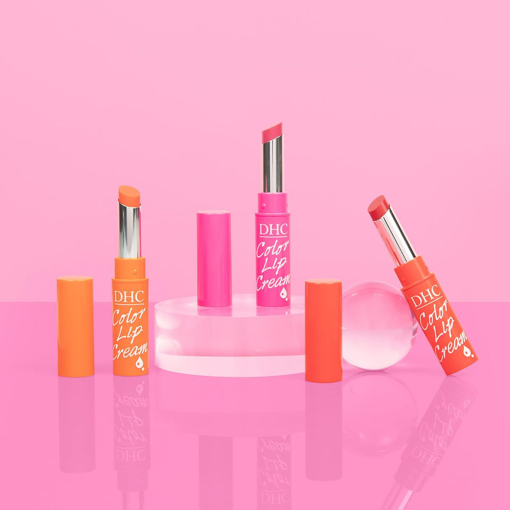 DHC Color Lip Cream glides on with a smooth, buttery texture