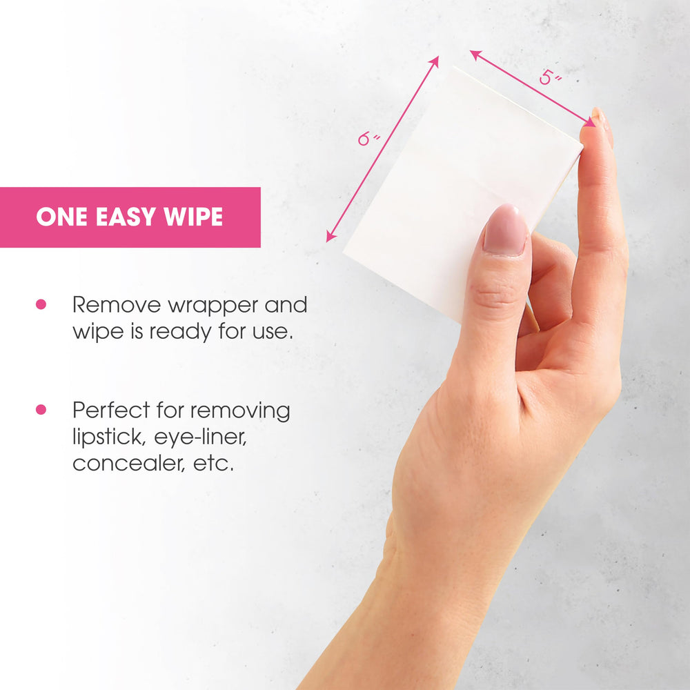 Diamond Wipes alcohol-free formula ideal for sensitive skin and gentle cleansing.