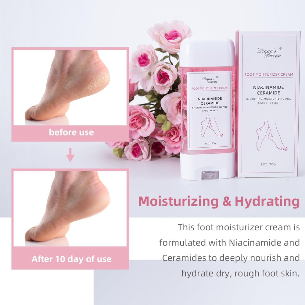DIANA'S DREAM cream texture on spoon demonstrating rich hydration