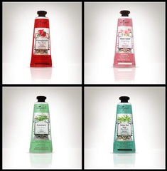 Difeel luxury hand creams collection on display for gifting